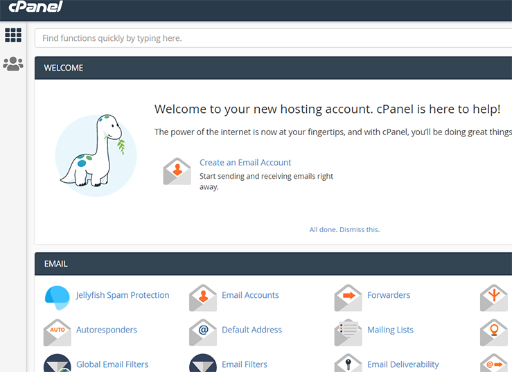 your cpanel on how to start a blog