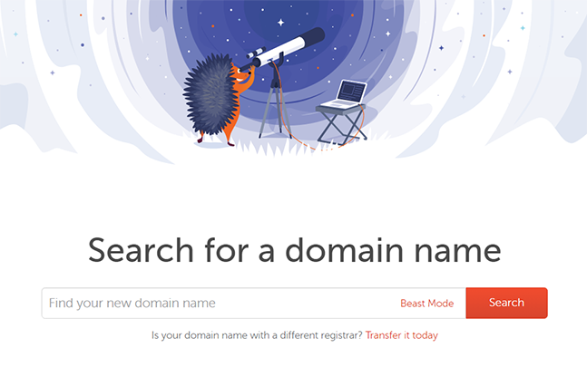how to register a domain